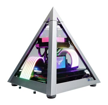 Azza Pyramid Mini | Mini-ITX Case | Grijs/Zwart