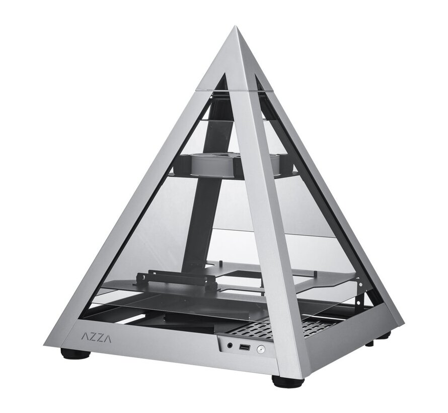 Pyramid Mini | Mini-ITX Case | Grijs/Zwart