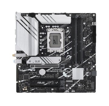 Asus ASUS PRIME B760M-A WIFI D4 | Socket LGA 1700 | Intel B760 | 4xDDR4 | Micro-ATX | Moederbord