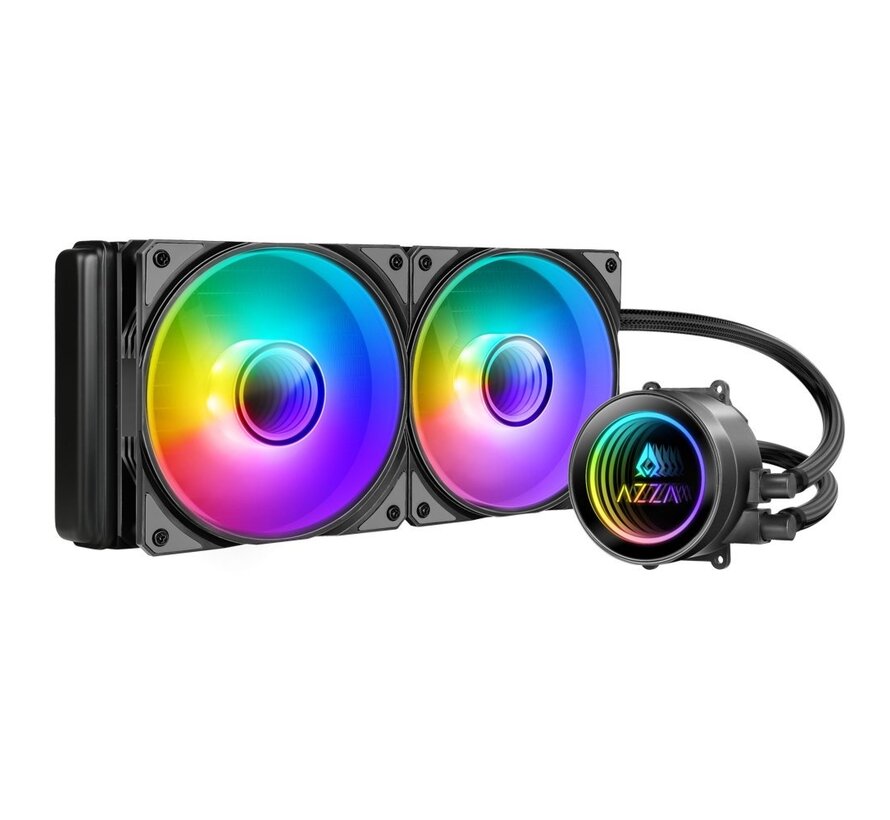 AZZA Galeforce 240mm ARGB PWM | All-in-One CPU Waterkoeler