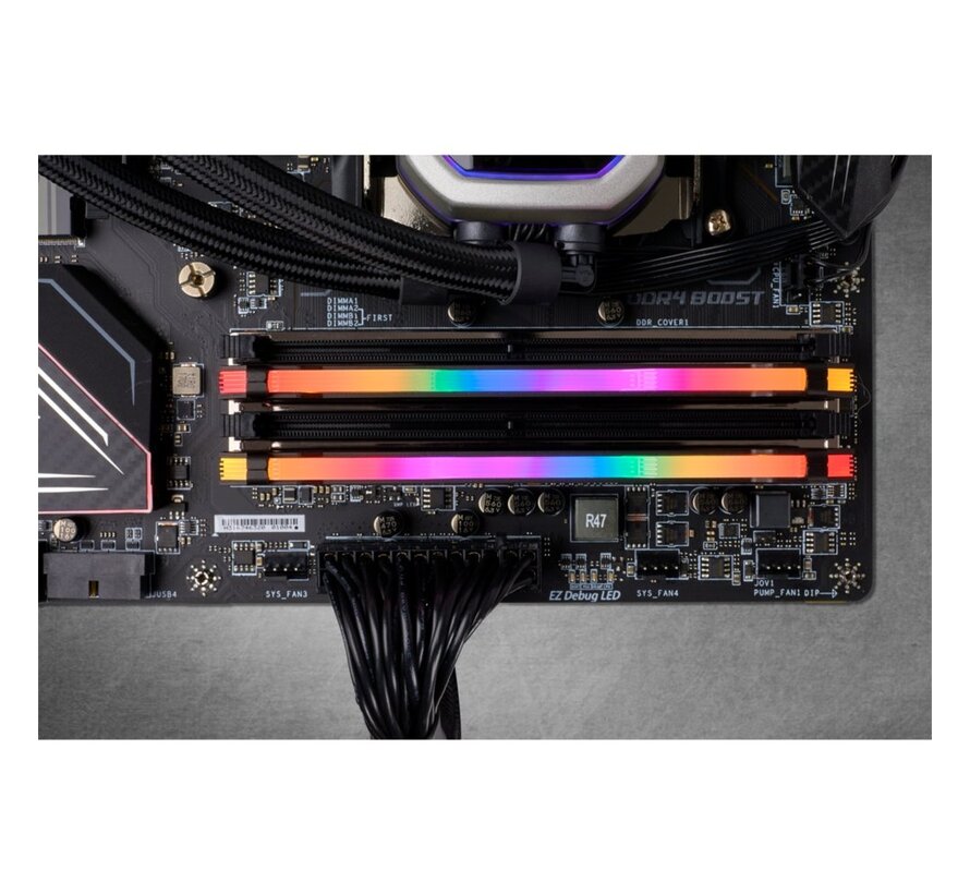 Vengeance RGB Pro | 32GB 2x16GB DDR4 | 3600MHz | DIMM | CL18 | Geheugenmodule | RAM