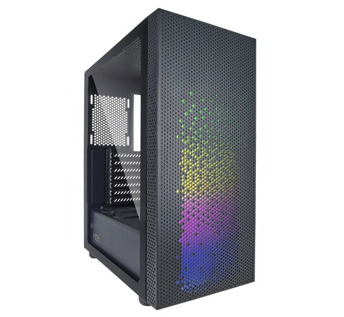 Azza Celesta RGB | Midi Tower Case | Zwart
