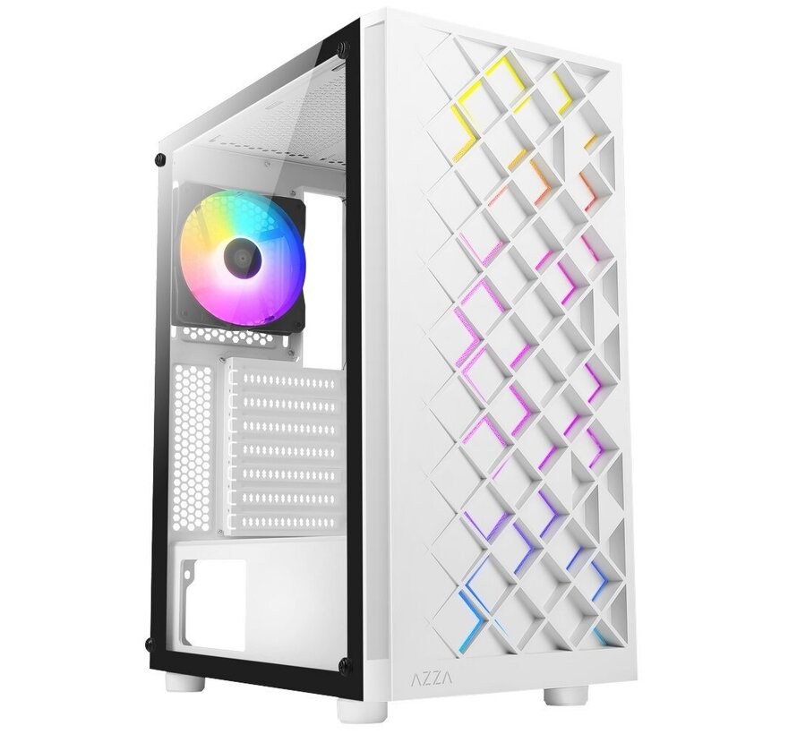 Spectra RGB | Midi Tower Case | Wit