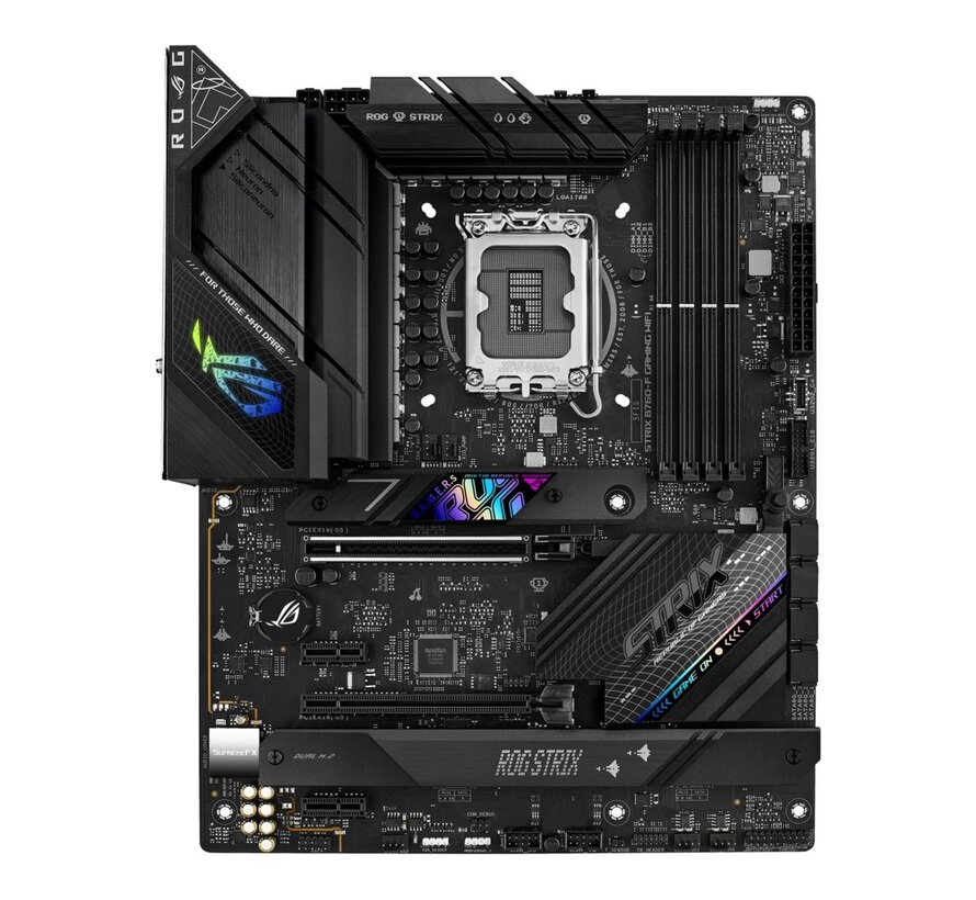 ASUS ROG STRIX B760-F GAMING WIFI | Socket LGA 1700 | Intel B760 | 4xDDR5 | ATX | Moederbord