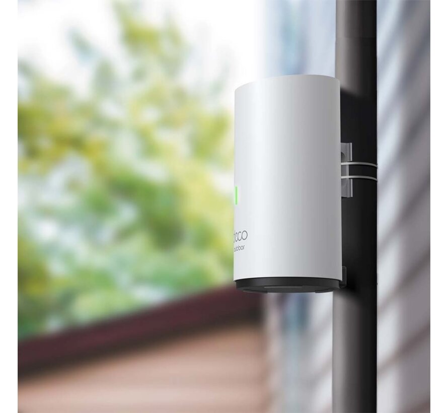 Deco X50-Outdoor (1-pack) | Dual-band WiFi 6 Mesh Router | Gigabit Ethernet | AX3000