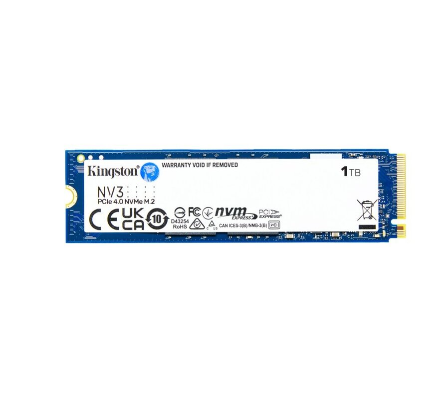 NV3 | 1TB NVMe SSD | M.2 | Gen4 | 6.000MB/s Lezen | 4.000MB/s Schrijven