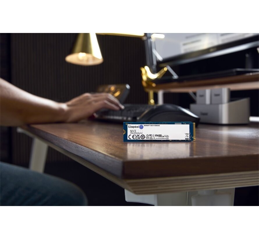 NV3 | 1TB NVMe SSD | M.2 | Gen4 | 6.000MB/s Lezen | 4.000MB/s Schrijven