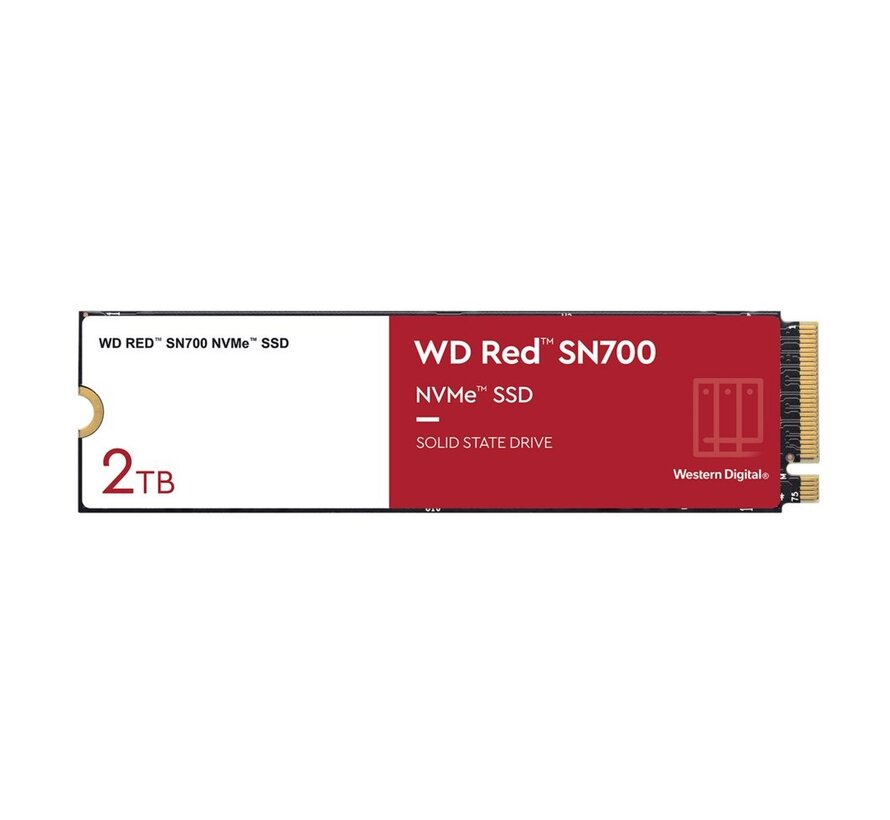 SN700 | 2TB NVMe SSD | M.2 | Gen3 | 3.400MB/s Lezen | 2.900MB/s Schrijven