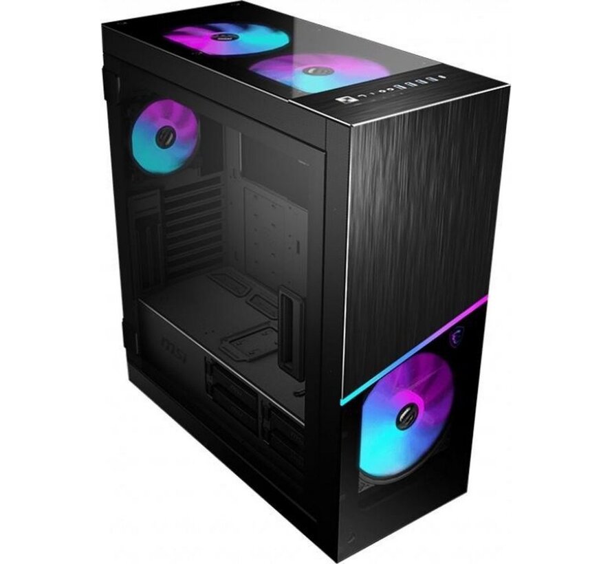 MPG Velox 100R RGB | Midi Tower Case | Zwart