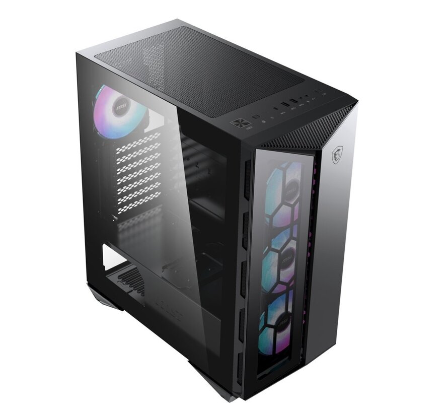 MPG Gungnir 110R RGB | Midi Tower Case | Zwart