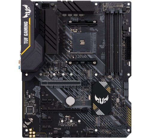 Asus ASUS TUF GAMING B450-PLUS II | Socket AM4 | AMD B450 | 4xDDR4 | ATX | Moederbord