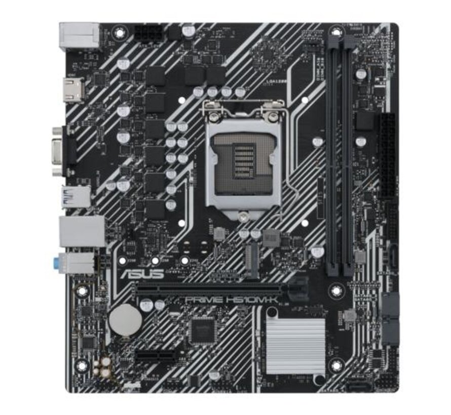 ASUS PRIME H510M-K | Socket LGA 1200 | Intel H510 | Micro-ATX | Moederbord