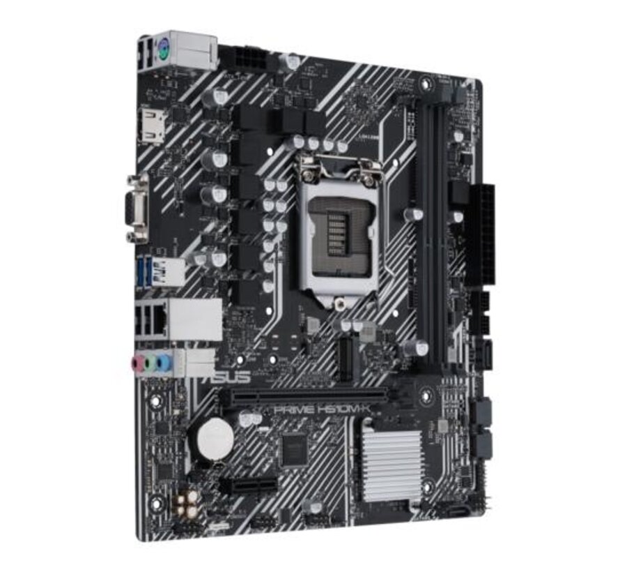 ASUS PRIME H510M-K | Socket LGA 1200 | Intel H510 | Micro-ATX | Moederbord