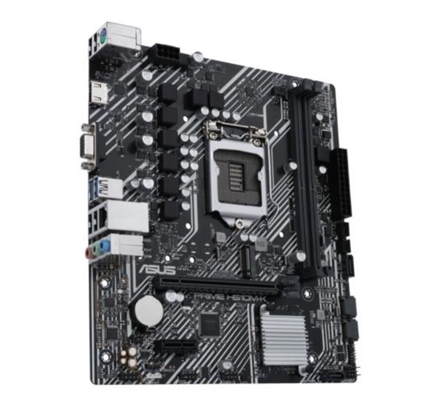 ASUS PRIME H510M-K | Socket LGA 1200 | Intel H510 | Micro-ATX | Moederbord