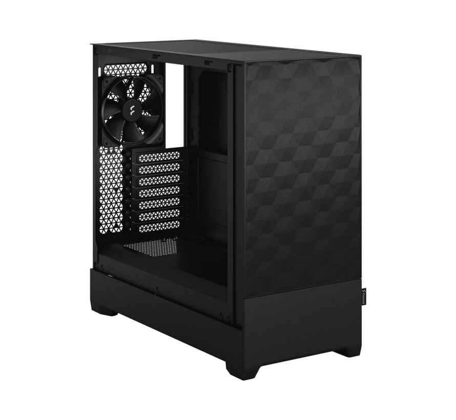 Pop Air TG Clear | Tower Case | Zwart