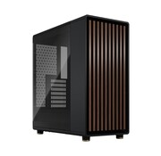 Fractal Design North TG Clear Charcoal | Midi Tower Case | Zwart