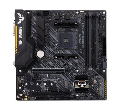 Asus ASUS TUF Gaming B450M-Plus II | Socket AM4 | AMD B450 | 4xDDR4 | Micro-ATX | Moederbord