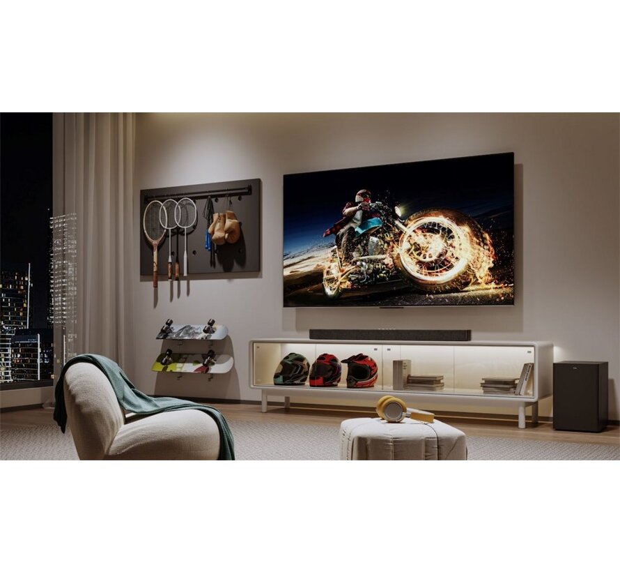 C74 | 65'' Ultra HD 4K | QLED Smart TV | Wifi | Google TV | Local Dimming | Dolby Vision | 144Hz