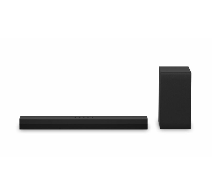 S40T | Soundbar | 2.1 Kanalen | 300 W | Zonder Optische Kabel | Zwart
