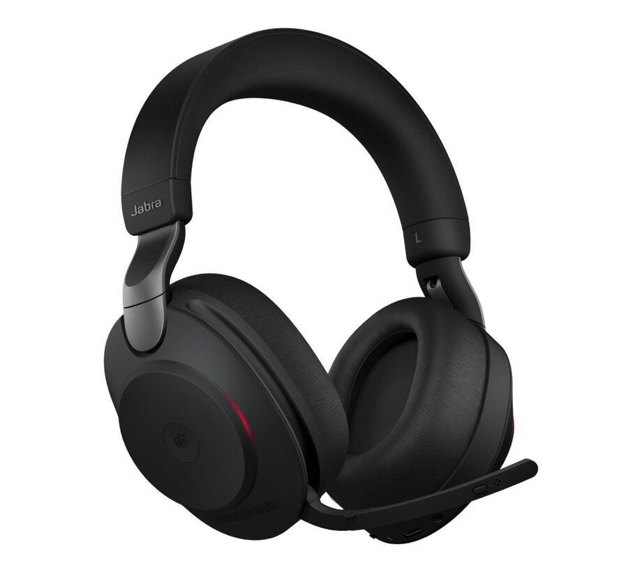 Evolve2 85 | Draadloze Over-Ear Headset | ANC | Bluetooth + 3.5mm | Zwart