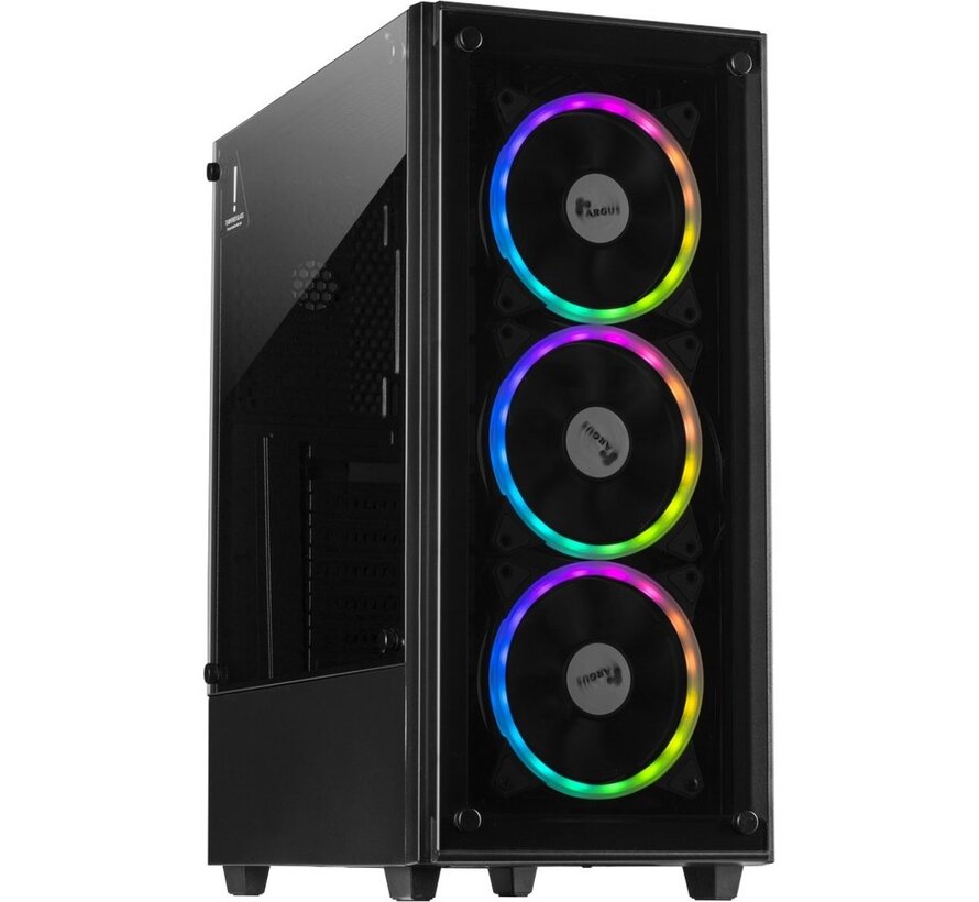 C-303 Mirror | Tower Case | Zwart