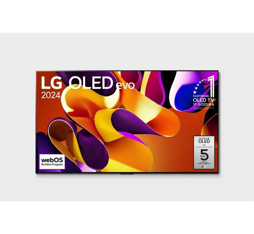 OLED G4 55G42LW | 55'' Ultra HD 4K | OLED Smart TV | Wifi | WebOS | Dolby Vision | 144Hz