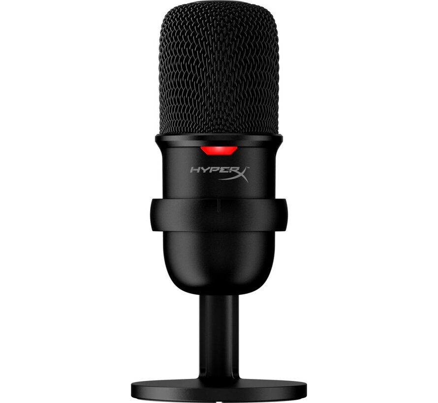 SoloCast | USB Condensator Gaming Microfoon | 24-bit/96kHz | Tap-to-Mute | Cardioïde | Zwart