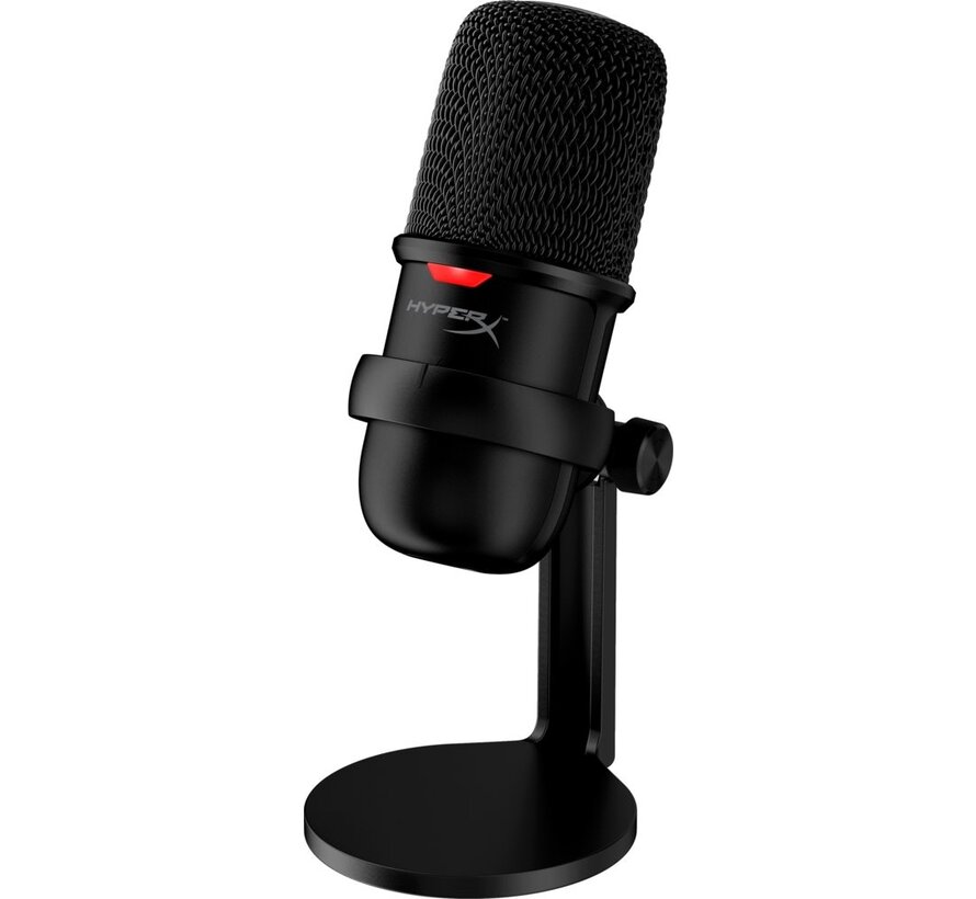 SoloCast | USB Condensator Gaming Microfoon | 24-bit/96kHz | Tap-to-Mute | Cardioïde | Zwart