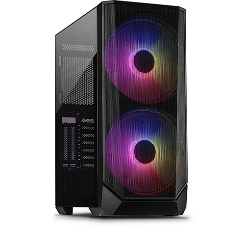 Inter-Tech IT-3503 Airstream RGB | Tower Case | Zwart