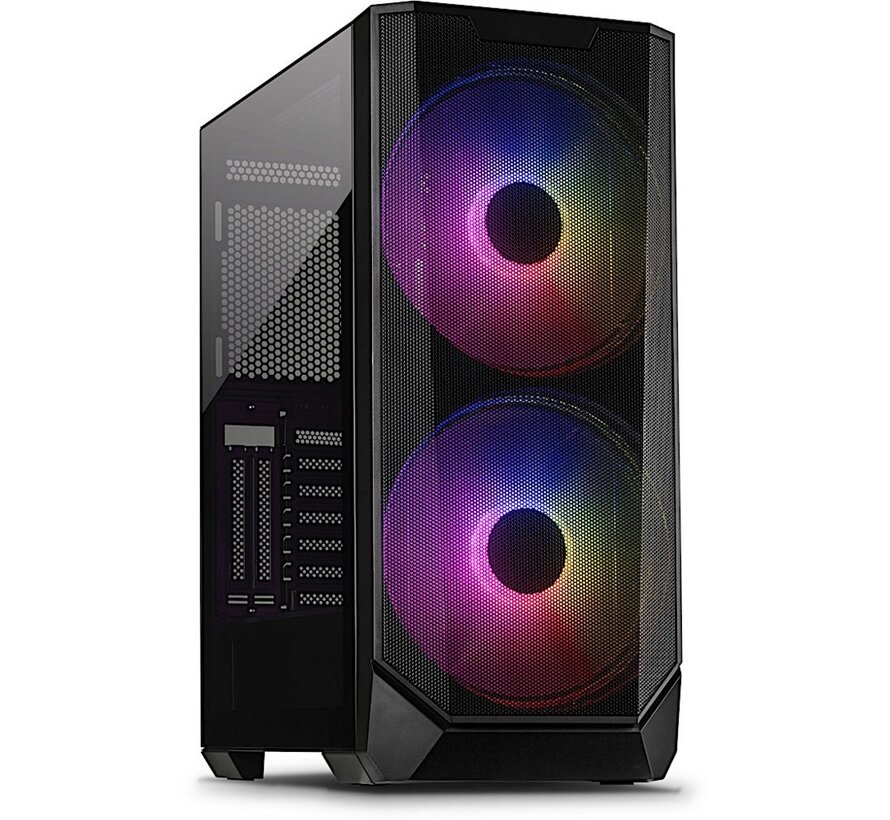IT-3503 Airstream RGB | Tower Case | Zwart