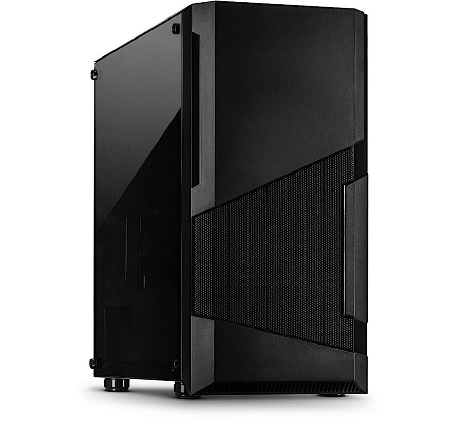 SM-007 Enforcer | Micro Tower Case | Zwart