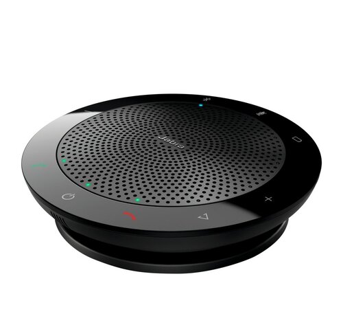 Jabra Speak 510+ | Speakerphone | USB & Bluetooth | Draadloze adapter inbegrepen | Zwart
