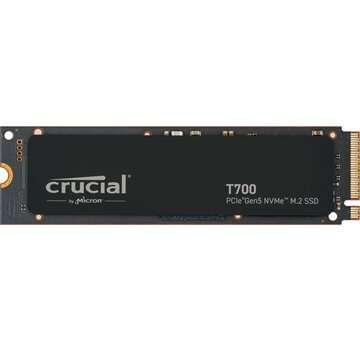 Crucial T700 | 2TB NVMe SSD | M.2 Gen5 | 12.400MB/s Lezen | 11.800MB/s Schrijven