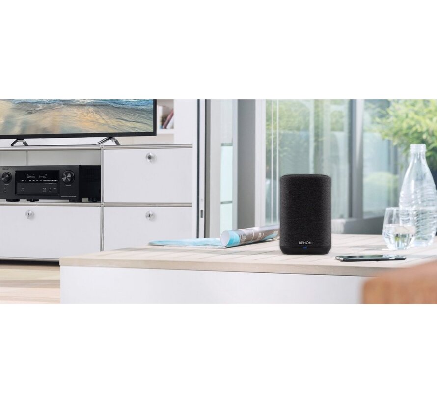 Home 150 | Draadloze Smart Speaker | HEOS Built-in | 192kHz/24-bit Hi-Res Audio | Zwart