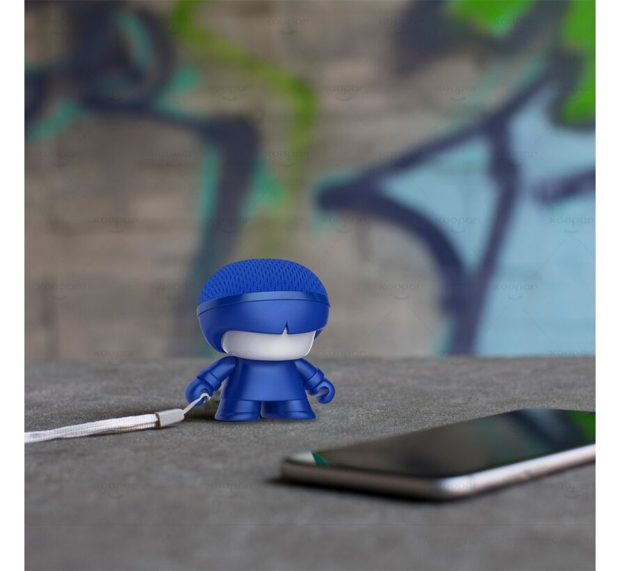 | Mini Xboy Portable Bluetooth Speaker | LED Blauw