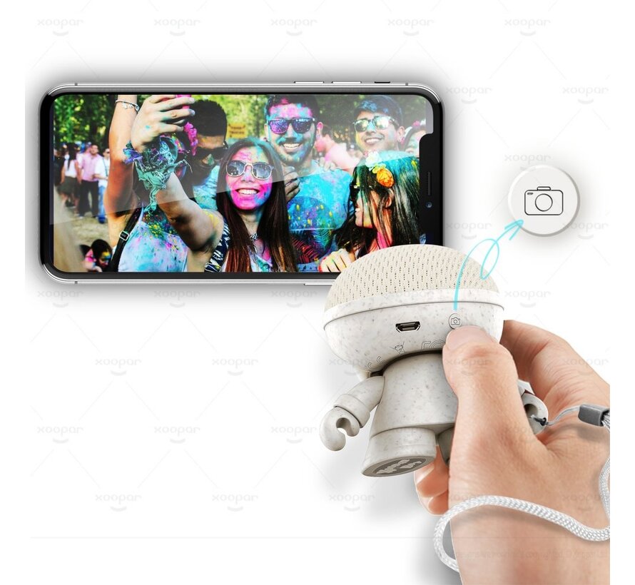 | Mini Xboy Portable Bluetooth Speaker | LED Wit