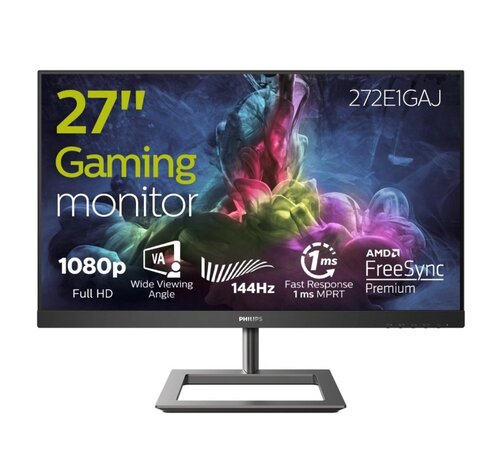Philips E-Line 272E1GAJ 27" | 1920x1080 VA | 144Hz | Gaming Monitor