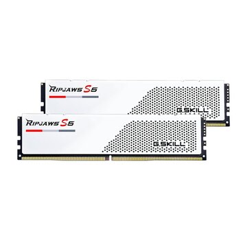 G-Skill G.Skill Ripjaws S5 Wit | 32GB 2x16GB DDR5 | 5200MHz | DIMM | CL36 | Geheugenmodule | RAM