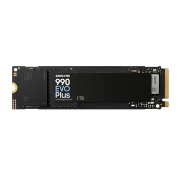 Samsung 990 EVO Plus | 1TB NVMe SSD | M.2 Gen4 | 7.150MB/s Lezen | 6.300MB/s Schrijven