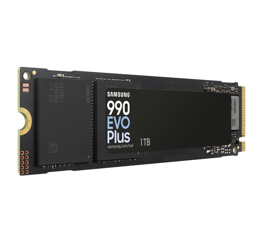 990 EVO Plus | 1TB NVMe SSD | M.2 Gen4 | 7.150MB/s Lezen | 6.300MB/s Schrijven