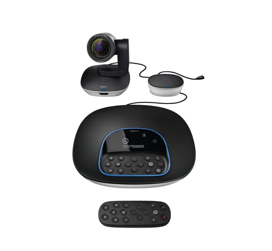 GROUP | Videovergadersysteem | Voor Groepen | Full HD | USB | Zwart