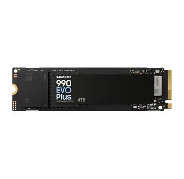 Samsung 990 EVO Plus | 4TB NVMe SSD | M.2 | Gen4 | 7.250MB/s Lezen | 6.300MB/s Schrijven