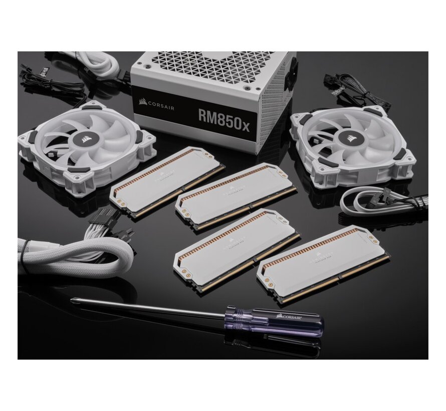 Dominator Platinum RGB Wit | 64GB 2x32GB DDR5 | 5200MHz | DIMM | CL40 | Geheugenmodule | RAM
