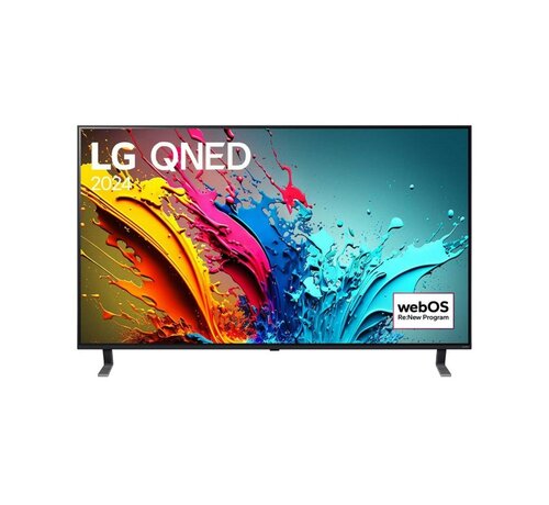 LG 55QNED85T3C 55" | Ultra HD 4K QNED Smart TV | WebOS + Wifi | Local Dimming voor Diepe Zwarttinten | 120Hz
