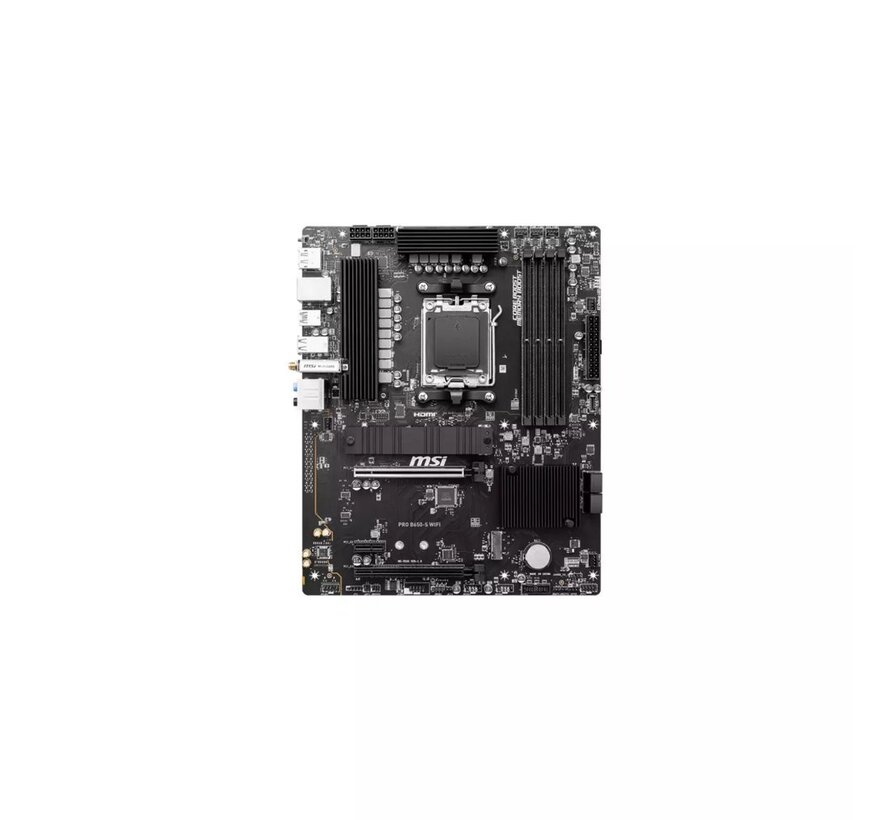 PRO B650-S WIFI | Socket AM5 | AMD B650 | 4xDDR5 | ATX | Moederbord