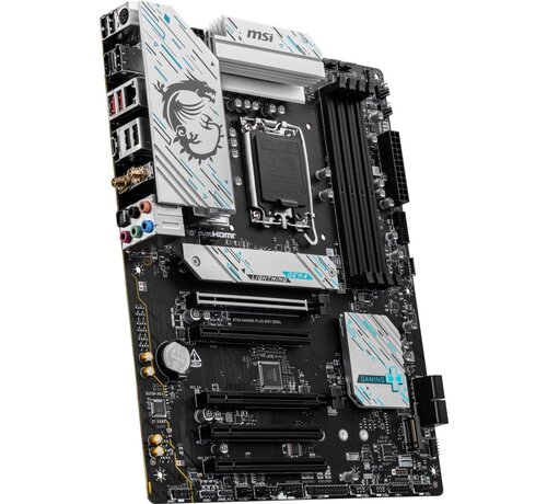 MSI B760 GAMING PLUS WIFI DDR4 | Socket LGA 1700 | Intel B760 | 4xDDR4 | ATX | Moederbord