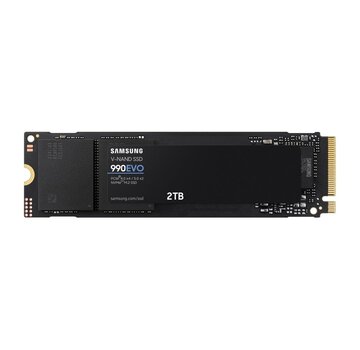 Samsung 990 EVO | 2TB NVMe SSD | M.2 | Gen4 | 5.000MB/s Lezen | 4.200MB/s Schrijven