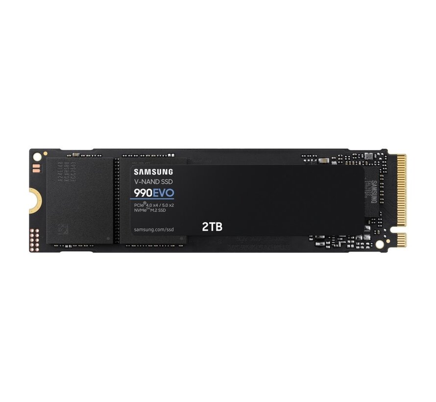 990 EVO | 2TB NVMe SSD | M.2 | Gen4 | 5.000MB/s Lezen | 4.200MB/s Schrijven
