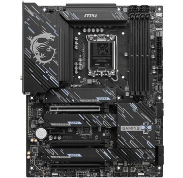 MSI Z890 GAMING PLUS WIFI | Socket LGA 1851 | Intel Z890 | 4xDDR5 | ATX | Moederbord