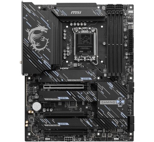 MSI Z890 GAMING PLUS WIFI | Socket LGA 1851 | Intel Z890 | 4xDDR5 | ATX | Moederbord